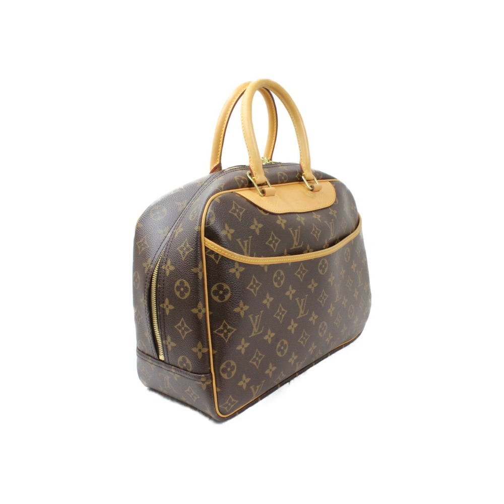 Louis Vuitton Canvas Deauville Boston Bag Monogram Handbag